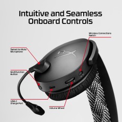 HyperX Cloud Jet Trdls Headphones - Immersive Sound & Ultimate Comfort for Gamers - 0198701343424